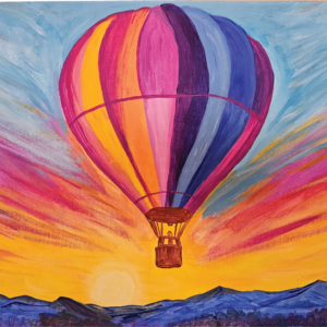 Balloon Sunrise Paint Kit