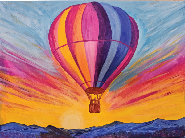 Balloon Sunrise Balloon Sunrise Paint Kit